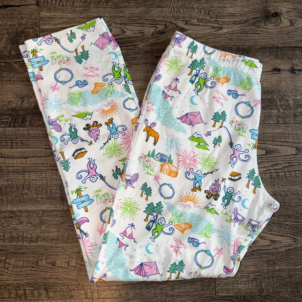 Women’s Camp RR (Roller Rabbit) Pajama Pants - Like New